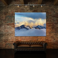 Tablou Canvas Above The Clouds - Img 2