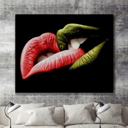 Tablou Canvas - Buze Colorate - Img 2