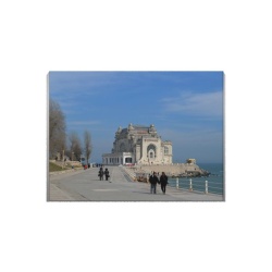 Tablou Canvas Cazino Constanta Si Faleza - Img 2