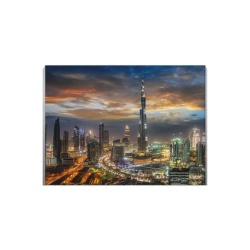 Tablou Canvas Dubai Noaptea - Img 2