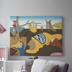 Tablou Canvas Familia Simpson