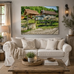 Tablou Canvas Fantana La Tara