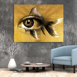 Tablou Canvas - Golden Eye-fish - Img 2