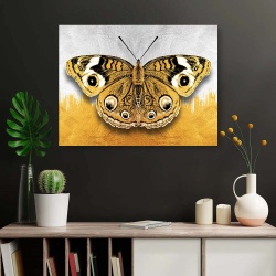 Tablou Canvas - Golden Royal Butterfly - Img 2
