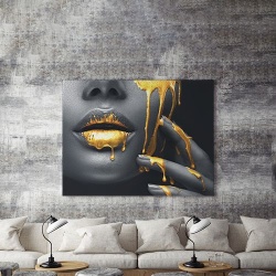 Tablou Canvas Golden Temptation 2 - Img 4