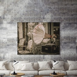 Tablou Canvas Gramofon - Img 4
