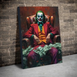 Tablou Canvas Inspirațional - Joker and Money - Img 3