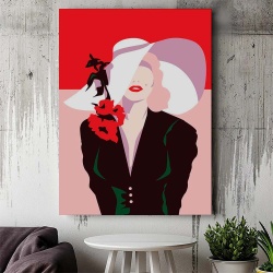 Tablou Canvas Modern Abstract - Classy Marilyn Monroe - Img 3