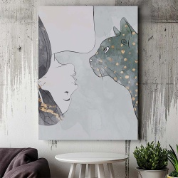 Tablou Canvas Modern Abstract - Deep connection - Img 3