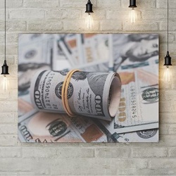 Tablou Canvas Money Roll - Img 3