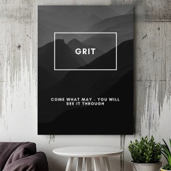 Tablou Canvas Motivational - Grit (definition) - Img 3
