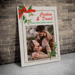 Tablou Canvas Personalizat - Primul nostru Craciun impreuna - Img 3
