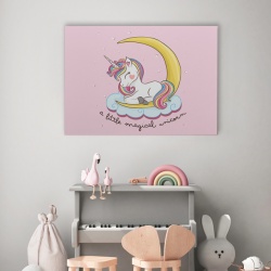 Tablou Copii - A Little Magical Unicorn - Img 2