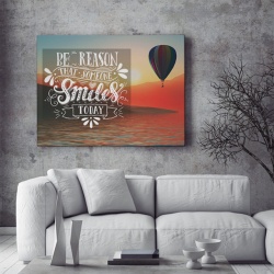 Tablou Motivational - Be The Reason That Someone Smiles - Img 2