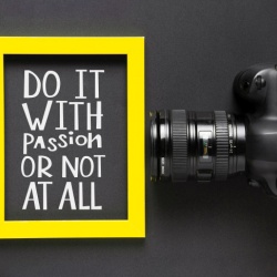 Tablou Motivational - Do It With Passion Or Not At All - Img 3