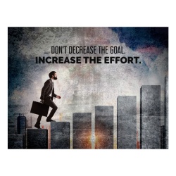 Tablou Motivational - Don't Decrease The Goal - Img 4