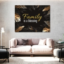 Tablou Motivational - Family is a blessing - Img 3