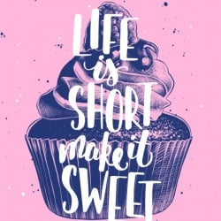 Tablou Motivational - Life Is Short - Img 4