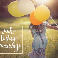 Tablou Motivational - Make Today Amazing - Img 3