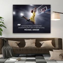 Tablou Motivational - Michael Jordan quote - Img 2