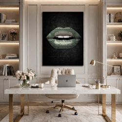 Tablou Motivational - Money Lips