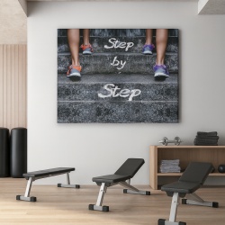 Tablou Motivational - Step By Step