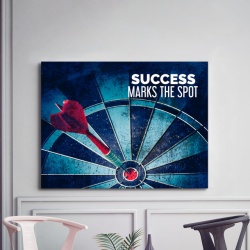 Tablou Motivational - Success Marks The Spot - Img 2