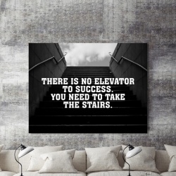Tablou Motivational - There Is No Elevator To Success - Img 2