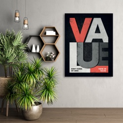 Tablou Motivational - Value - Img 2