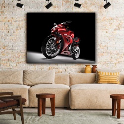 Tablou Moto in the spotlight