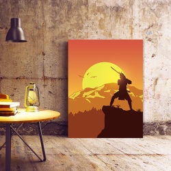 Tablou Sunset Samurai