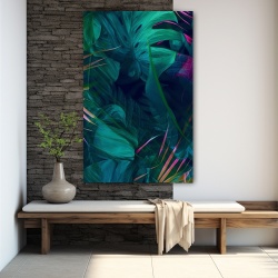 Tablou Vegetatie - Exotic Blue Plants (089)