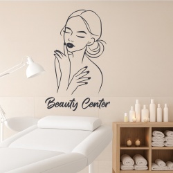 Beauty Center (girl with eyes closed)
