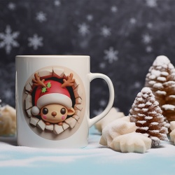 Cana De Craciun - Small Curious Baby Reindeer - Img 3