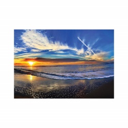 Foto tapet Panoramic view of the beach - Img 3