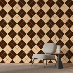 Fototapet Abstract - Retro Arlequin (Geometric 030) - Img 4