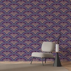 Fototapet Abstract - Retro Waves (Geometric 079)