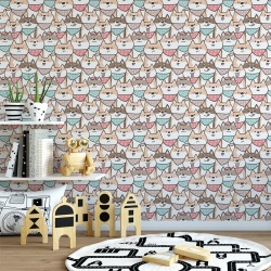 Fototapet Copii - Shiba Inu Pattern (Baby 080) - Img 3