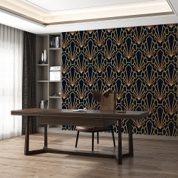 Fototapet - Golden art deco 10 (FTD1000313)