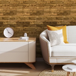Fototapet Imitatie Lemn - Scandurele orizontale cu nervuri (Wood 034)
