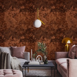 Fototapet Industrial - Brown Rusty Patterns (020)