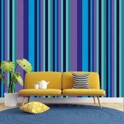 Fototapet Linii albastre si violet (Stripes 017) - Img 4
