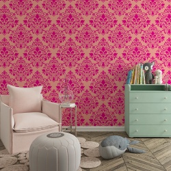 Fototapet Royal Pink (Arabesque 064) - Img 2