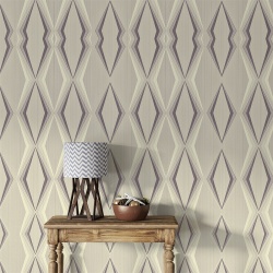 Fototapet Texturi - Pattern geometric vintage cu romburi (Texture 039) - Img 2