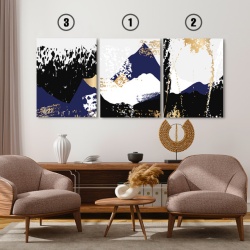 Set Tablouri Canvas - Abstract Contrasts - Img 4