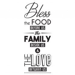 Sticker Bucatarie - Bless the food - Img 2