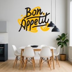 Sticker Bucatarie - Bon appetit
