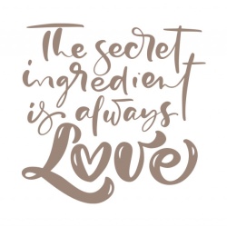 Sticker Bucatarie - The secret ingredient is love - Img 2