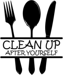 Sticker De Perete Clean Up After Yourself - Img 4