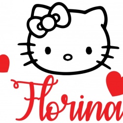 Sticker De Perete Cu Nume - Florina - Img 3